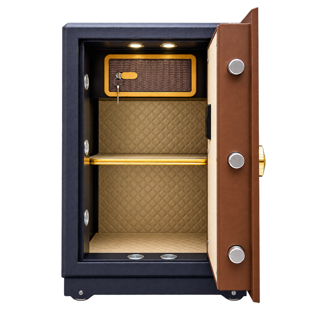 K1-28 Fireproof Digital Locker – Double Security System for Home & Office