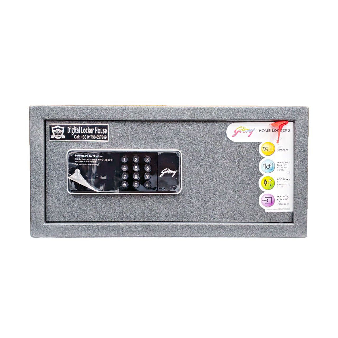 Godrej Home Locker DIGI 25L EL (Ebony) | Electronic Digital Locker | Authorized Distributor